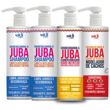Imagem de Kit Widi Care Juba 2 Shampoo, Condicionador, Encaracolando