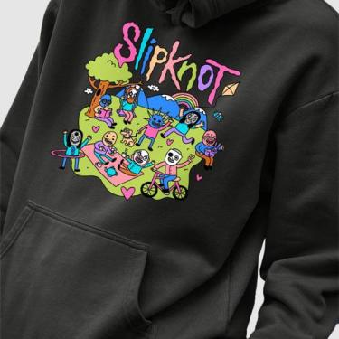 Imagem de Blusa Moletom Genuine Grit Masculino Estampado Algodão 30.1 Slipknot, 