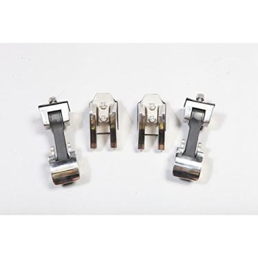 Imagem de Rugged Ridge Kit de captura de capô 1116.06, aço inoxidável; 07-18 Jeep Wrangler JK