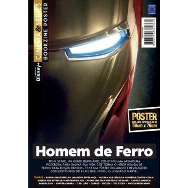 Imagem de Pôster Cinema e Séries Disney+: Homem de Ferro - Arte A - Editora Euro