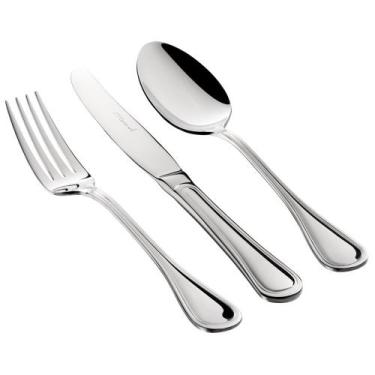 Imagem de Faqueiro St. James Casual 48 Peças Four Seasons Inox - My St. James