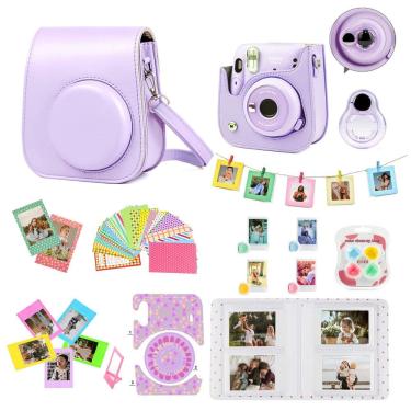 Imagem de Kit de acessórios WOGOZAN para Fujifilm Instax Mini 11 Lilac Pu