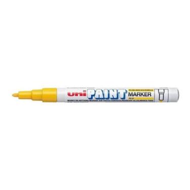 Imagem de Marcador Permanente UniPaint PX-21 AMARELA Traço 0.8-1.2mm - Uni-Ball