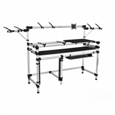 Imagem de Suporte Profissional Titanium Racks Studio RS345 Para Controlador DJ, 