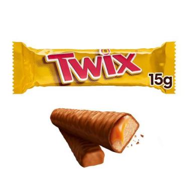 Imagem de Chocolate Twix Tradicional Individual 15g - Mars