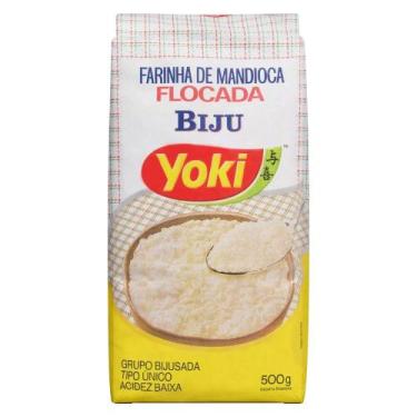 Imagem de Farinha de Mandioca Flocada Biju Yoki 500g