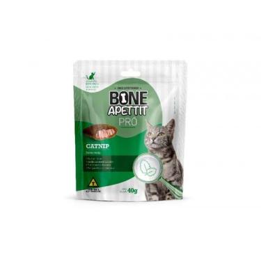 Imagem de Petisco snack catnip bone apettit seu gato saudavel 40g - BIFINHOS BON
