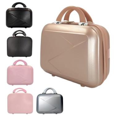 Imagem de Maleta Frasqueira De Mão Em Abs Viagem Reforçada D-20 - Lumin, Rosa li