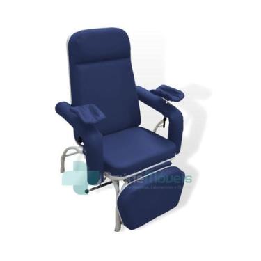Imagem de Poltrona Coleta Hospitalar Reclinável - COMFORT - SaúdeMóveis, AM - Az