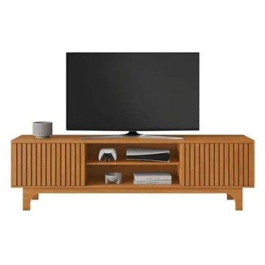 Imagem de Rack Para Tv Até 70 Polegadas Trunfo 2 Portas 1 Prateleira - BRYME DEC