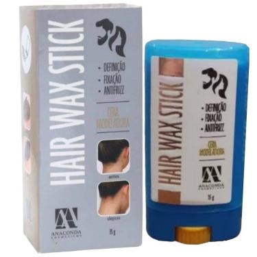 Imagem de Cera Modeladora Antifrizz 15g Hair Wax Stick Anaconda