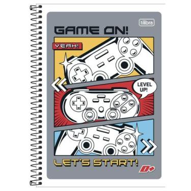 Imagem de Caderno Espiral Capa Flexível Universitário 1 Matéria D+ 96 folhas - T