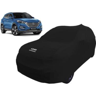 Imagem de Capa De Tecido P/ Proteger Carros Hyundai Tucson - Mz, Preta