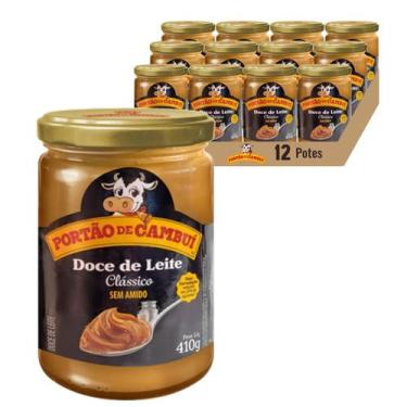 Imagem de Doce de Leite Tradicional PORTÃO DO CAMBUI 410g (12 Potes) - Portão do