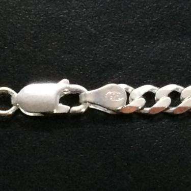 Imagem de Pulseira Masculina Prata Maciça 925 Grumet 7 Mm - Lojas La&Ny, 20 cm, 