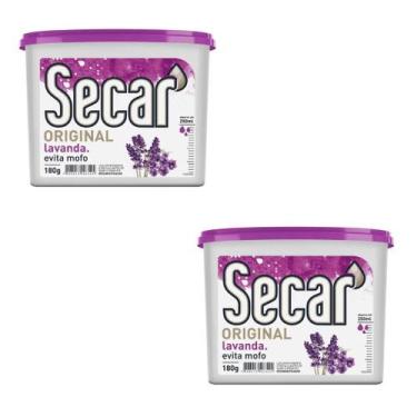 Imagem de Kit de 2 Evita Mofo Lavanda Secar 180g