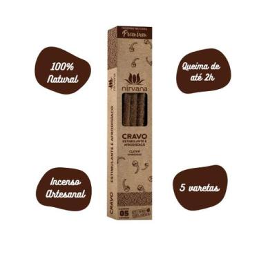 Imagem de Incenso Natural Nirvana Premium - Cravo