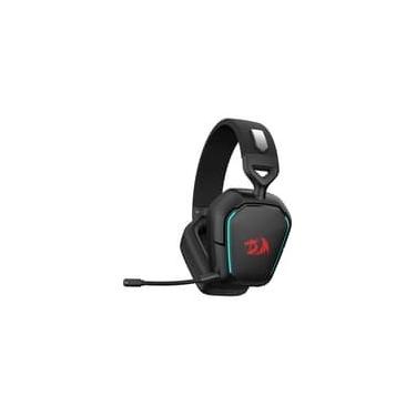 Imagem de Headset Gamer Sem Fio Redragon Mira, RGB, 7.1, Drivers 40mm, Bluetooth, P2, Preto - H868