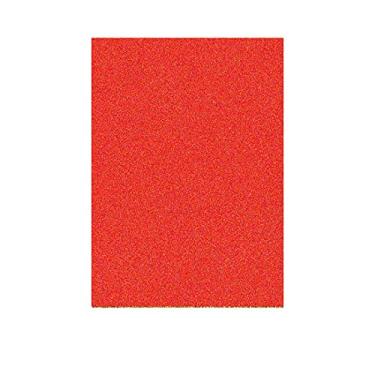 Imagem de Pacote com 20 folhas de papel de artesanato brilhante tamanho A4 com glitter, materiais de arte e artesanato para artesanato, projetos de bricolage, decoração de festa (vermelho)