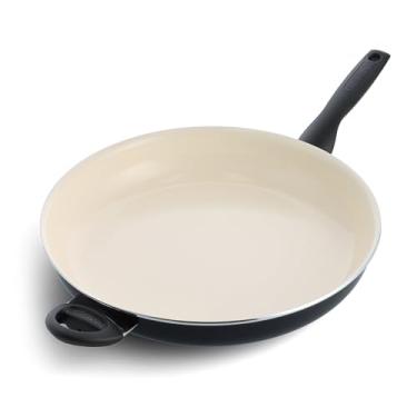 Imagem de GreenPan GP-RIO TBl Alu Non-ind CrW 9001_DINF8 Opn Fry+HH 34 cm