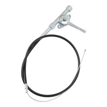 Imagem de Cabo de Tração do Interruptor do Acelerador do Compactador, Substituição 56035-046, Controle do Manipulador Modificado para Jardim, Material de Aço, Design de Gravação Preciso