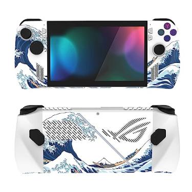 Imagem de PlayVital 2-Pack for ROG Ally Skin Decal, Custom Protective Sticker Vinyl Skin for ROG Ally Accessories, No Residue, Pefect Fit & No Interference- The Great Wave Off Kanagawa
