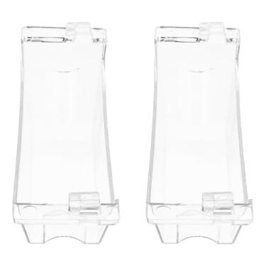 Imagem de 2 Unidades De Graxa De Óleo De Exaustor De Cozinha Recipiente De Óleo Do Exaustor De Óleo Graxa Coletor De Óleo Transparente Faixa Plástico De Coleta Doméstico