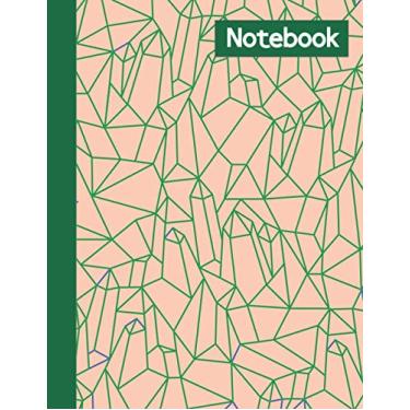 Imagem de Notebook: Kryptonite Stone Composition Notebook - College Ruled 100 Pages - Large 8.5 x 11-50 Sheet