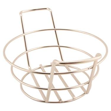 Imagem de Cesta redonda de aço inoxidável de 18 cm com alças, moedor de cortador da GET 4-22784 (quantidade, 1)