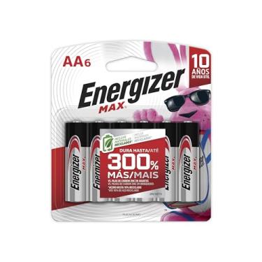 Imagem de Pilha Aa Max Palito Blister Energizer 6 Unidades