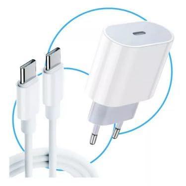 Imagem de Fonte Carregador Ultra Rapido 35W Usb Tipo C Para Ipara iPhone 15 / 15Pro / 15Plus / 15ProMax / 16 / 16PRO / 16 Promax, MacBook Pro, iPad Pro, iPad Air 4, Samsung Galaxy S23+/S23 Ultra.