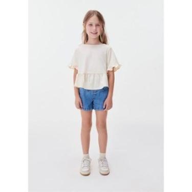 Imagem de Blusa Com Babados Infantil Menina Hering Kids-Feminino