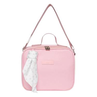 Imagem de Frasqueira Térmica Pirulitando Tiracolo Bosque Rosa