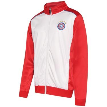 Imagem de Jaqueta Bayern de Munique Helanca Branca Torcedor Masculina-Masculino