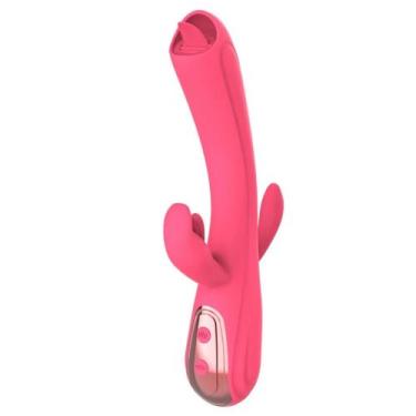 Imagem de Hera Vibrador com Estimulador de Clitoris com 10 Modos de Vibração e V