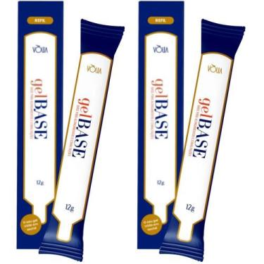 Imagem de 2UN Sache Gel Base 12g Para Unhas Em Gel Volia - Vòlia