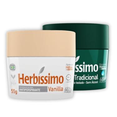Imagem de Kit 2 Desodorante Creme Vanilla + Tradicional 55g