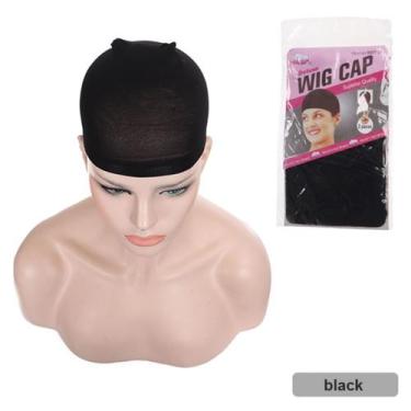 Imagem de Toca Wig Cap para Peruca Cor Preta-Deluxe - DELUXE 