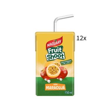 Imagem de Suco Fruit Shoot 150ml 12 Unidades Sabores - Maguary, Maracujá