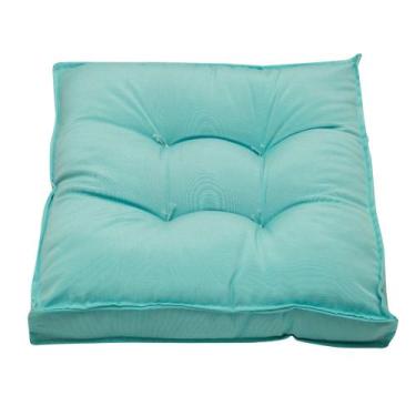Imagem de Futon 40x40 Acqua Impermeavel Almofada Assento Decorativo Colorido She