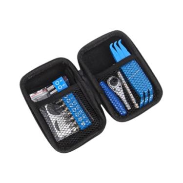 Imagem de UGPLM Chave de catraca de bicicleta, bicicleta multitool, ferramentas de manutenção de bicicletas portáteis pequenas chave de catraca com kit de ferramentas