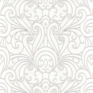 Imagem de Papel De Parede Arabesco Provençal Floral Autocolante 3m