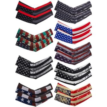 Imagem de Mangas de braço Jecery Kids Youth Baseball Football Sun Protect