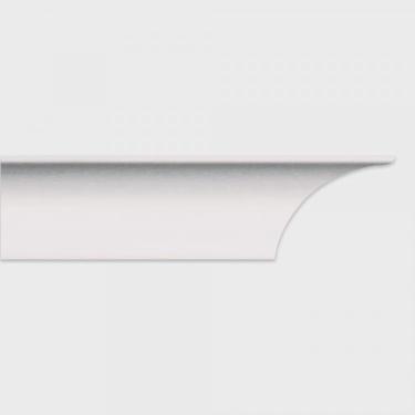 Imagem de Kit com 3 Barras Roda Teto Perfil de Poliestireno A10 Homestar 6m Branco