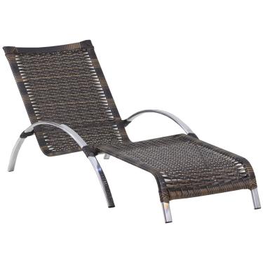 Imagem de Cadeira para Piscina em Alumínio para Tomar Sol e Praia Trama Original