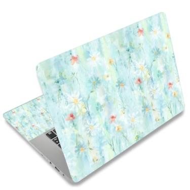 Imagem de WINTOJO 11,6 13 13,3 14 15 15,6 polegadas Netbook Laptop Skin Adesivo Decalque Capa Protetora Reutilizável para Laptop Notebook Chromebook Verde W-NEK-52