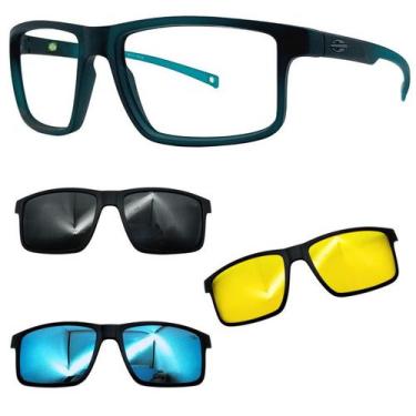 Imagem de Armação de Grau Mormaii Swap 5 6127 K04 Com 3 Clipons Can, K04