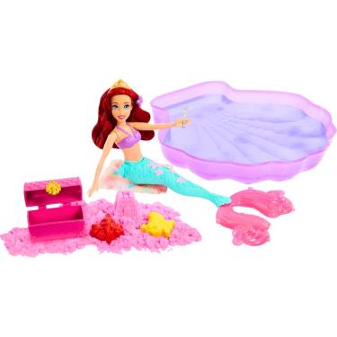 Imagem de Boneca Disney Princesa Ariel Aventura na Piscina HWB39 Mattel