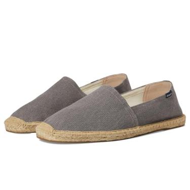 Imagem de Soludos Mocassim masculino original de alpargata, Cinza vintage, 10-10.5