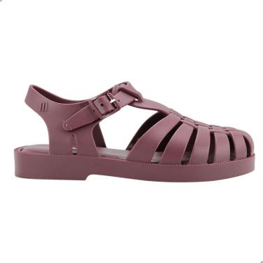 Imagem de Sandália Mini Melissa Possession Infantil Bordo Fosco